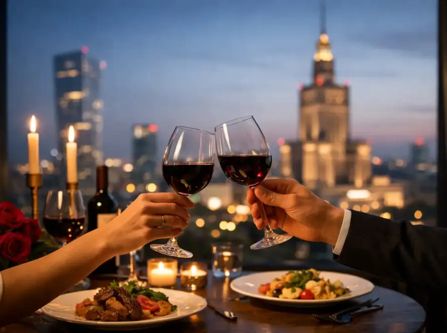 Gdzie na romantyczną kolację w Warszawie?