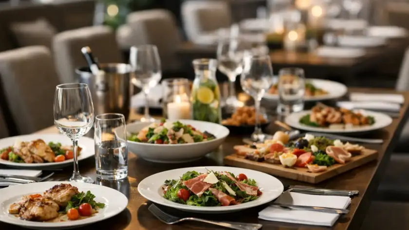 Menu grupowe restauracja Warszawa - jak wybrać