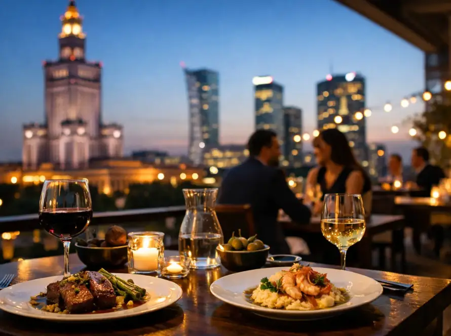 Najlepsze miejsca na kolację w Warszawie
