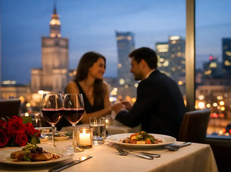 Restauracja na randkę w Warszawie centrum
