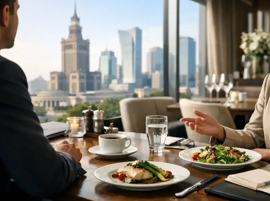 Restauracja na spotkanie biznesowe w Warszawie