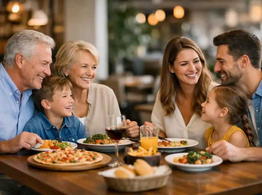 Pomysł na rodzinne spotkanie w restauracji