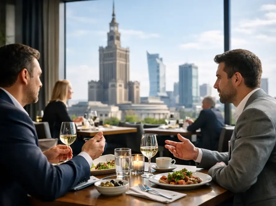 Restauracja na spotkanie biznesowe w Warszawie